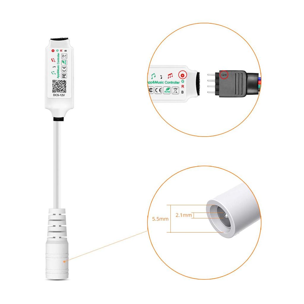 MALITAI 50FT Bluetooth светодиодные ленты Синхронизация музыки 5050 RGB SMD Красочные светодиодные ленты с пультом дистанционного управления телефоном DIY Светодиодные фонари для комнаты, кухни, ТВ-вечеринки