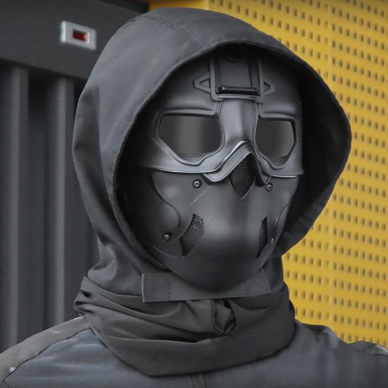 Face Wargame Cap Vent Hole Comfortable 4 Colors Airsoft Paintball Hunting Protective Bandana for Outdoor