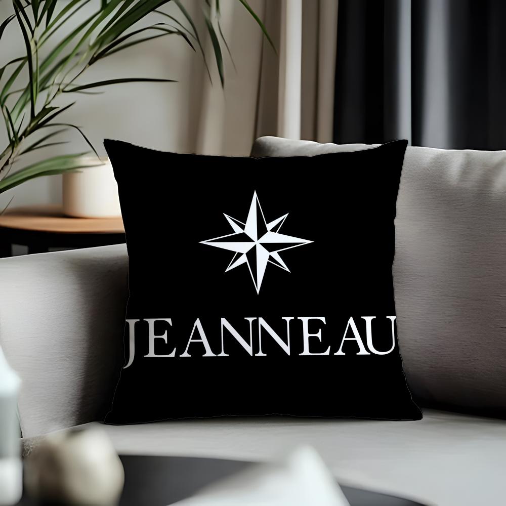 Fashion Jjeanneauful Cushion Cover Antidustmite Pillowcase Invisible Zipper Silky Short Plush Sofa Cushion Cover