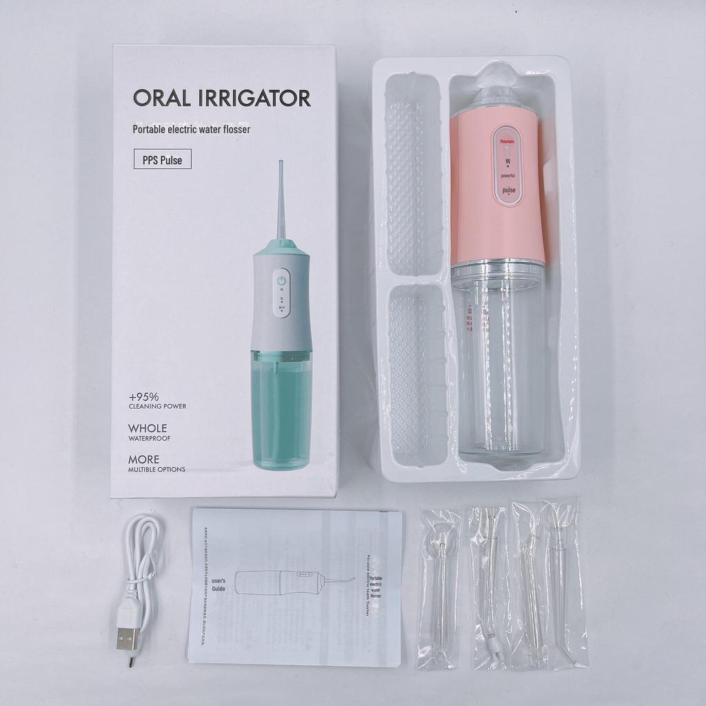 Портативный электрический ирригатор для ухода за полостью рта и зубами