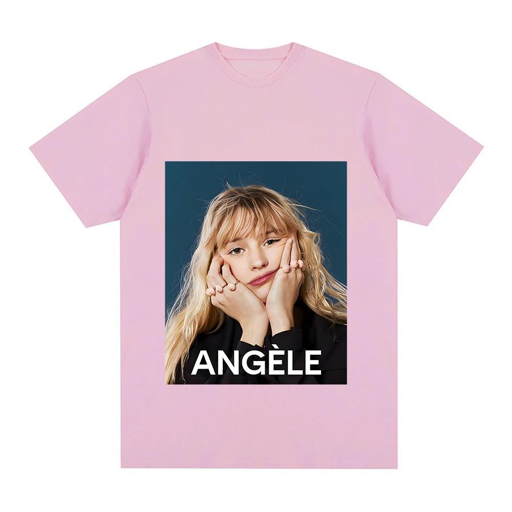 Angele Van Laeken T-Shirt Graphic Printing Tops Summer Classic Clothing Comfortable O-neck Cotton Tees