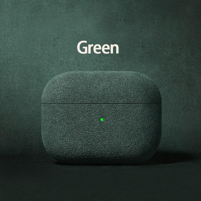 For Apple AirPods Pro Case Italian Alcantara Luxury Leather Protective Cover for AirPods Pro Bluetooth Earphone Cases