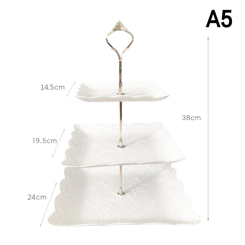 2/3-ярусная подставка для кексов, сервировочная подставка, десертная башня, поднос для фруктов, для чаепития, детского праздника, свадьбы, рождественской вечеринки