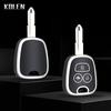 ТПУ Чехол-оболочка для автомобильного ключа Брелок Для Peugeot 106 107 206 207 307 406 407 Для Citron C1 C2 C3 C4 Xsara Picasso Для Toyota Aygo