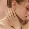 Кольца на палец формы кошки, регулируемые кольца, открытые кольца, материал сплав
