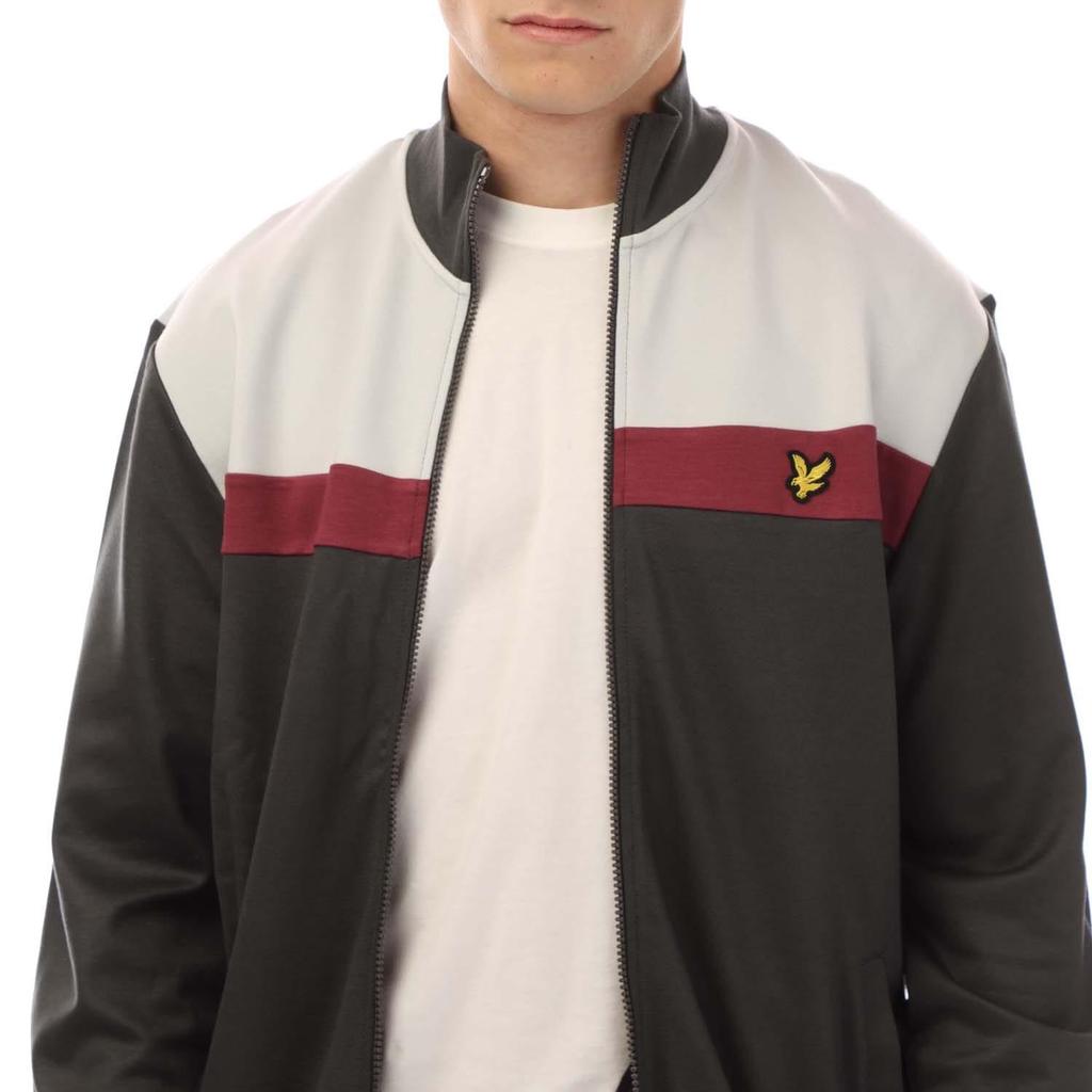 Lyle & Scott Mens Colour Block Track Jacket