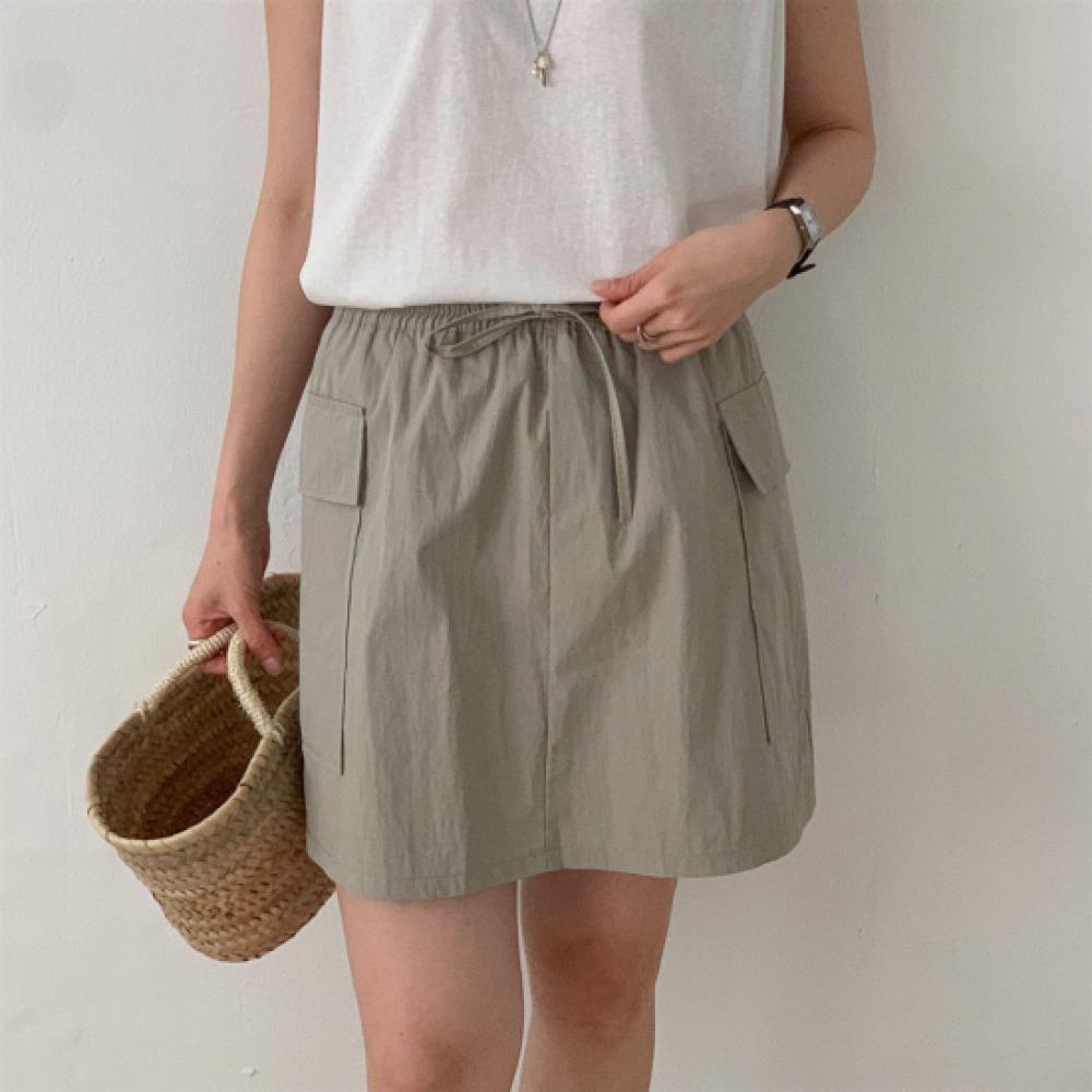 New ArrivAls Open Run A Line cArgo Skirt Mini Summer Skirt pAnts