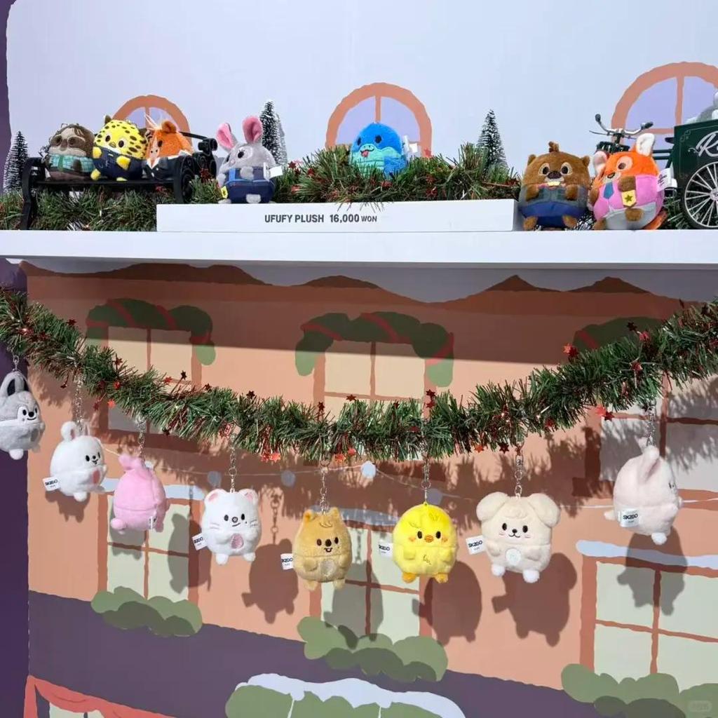 Официальный мерч поп-ап магазина Skzoo x Zootopia2 - ПЛЮШЕВЫЙ UFUFY