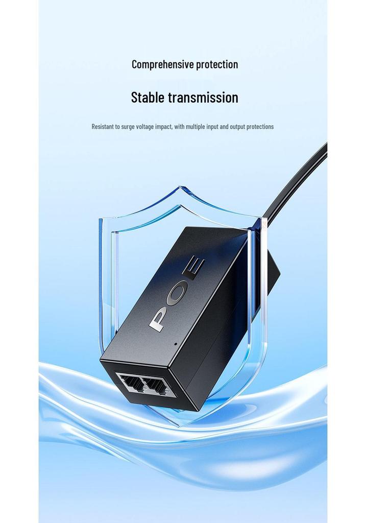 Беспроводной сетевой мост и адаптер питания ShanZe 48 В Gigabit POE