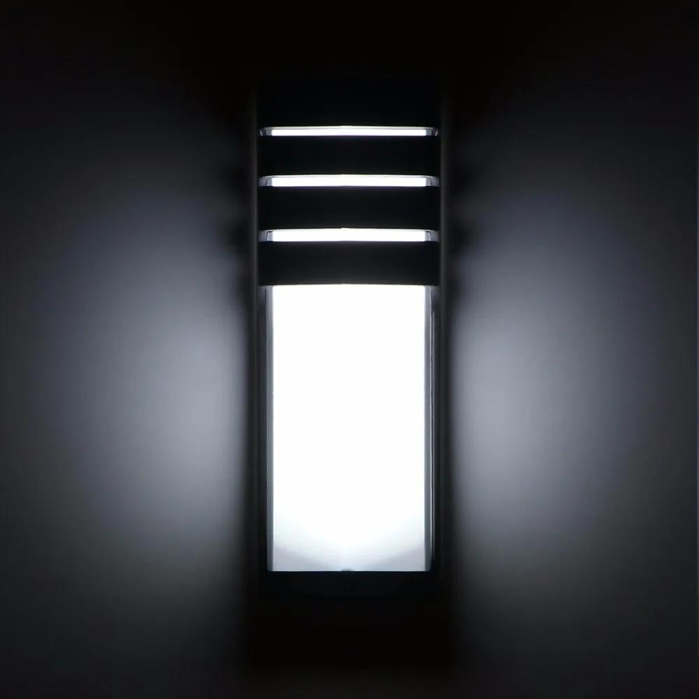 Водонепроницаемый светодиодный светильник для крыльца, уличный настенный светильник AC85-265V, современный дизайн, настенный светильник для сада, коридора, балкона, освещение, украшение