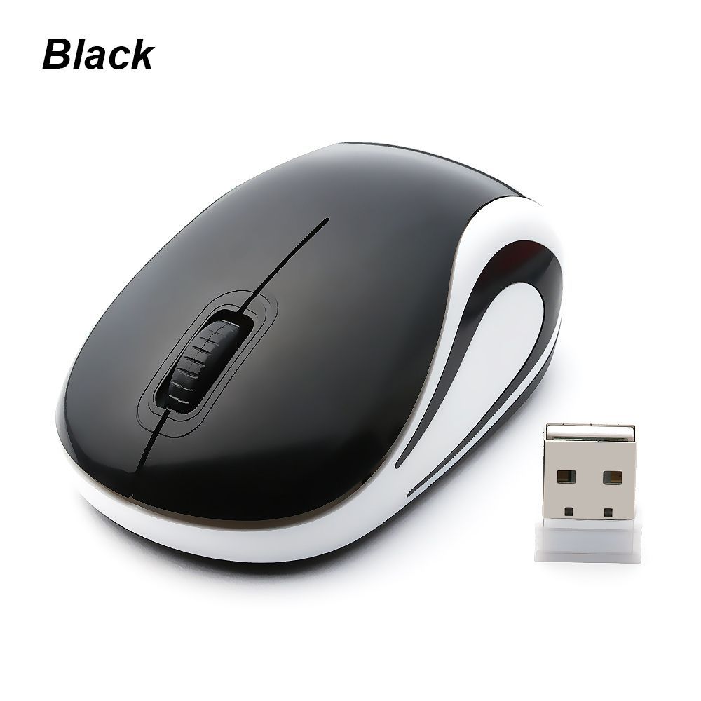 Mini Computer Peripherals Cordless Gaming Mice Adjustable DPI Wireless Mouse 2.4GHz