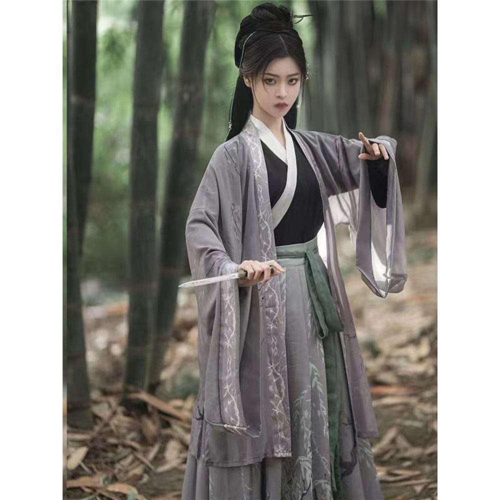 Взрослый ханьфу для мужчин и женщин. Платье в стиле китайских династий Вэй и Цзинь