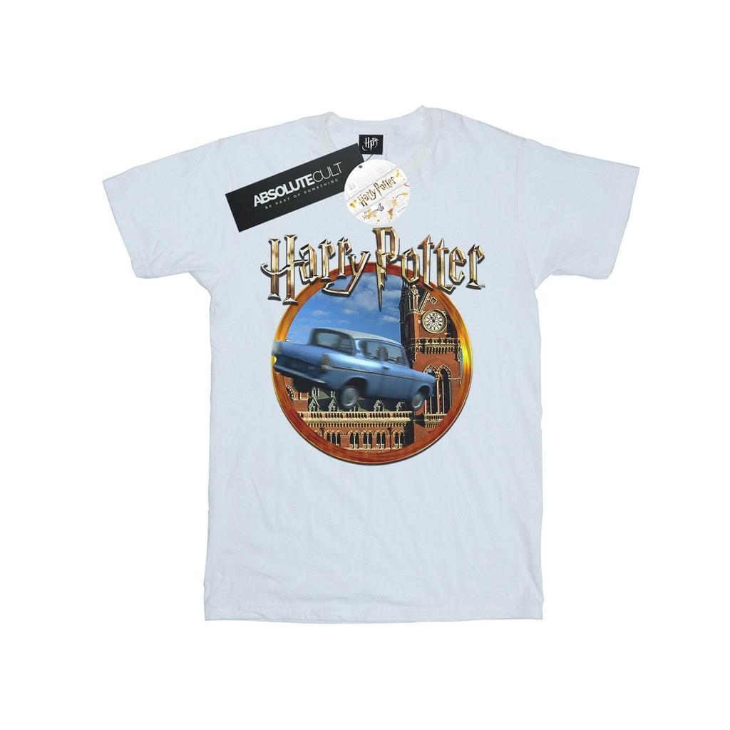 Harry Potter Mens Flying Car T-Shirt