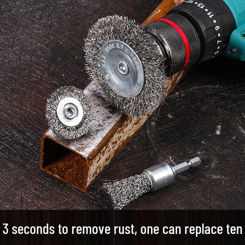 Heavy-Duty Rust Removal and Polishing Wire Wheel for Angle Grinders