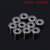 10Pcs 681Xzz 1.5X4X2Mm Open Miniature Bearings Ball Mini Hand Bearing Spinner