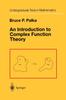 Книга An Introduction To Complex Function Theory