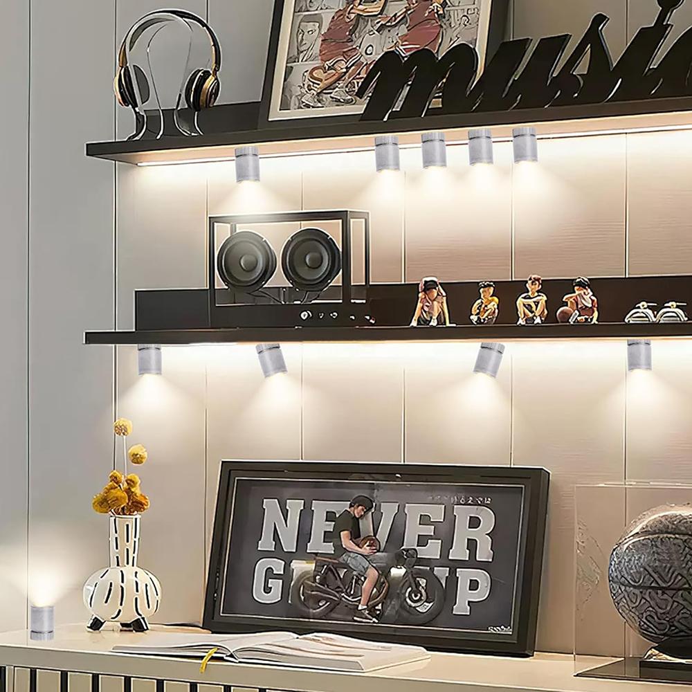 10pcs 1.5 X 1cm Micro Mini LED Lights For Decorating Dollhouses Warm White Light