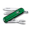 VICTORINOX Classic SD Классические Цвета Полупрозрачный Зеленый Швейцарский Армейский Готовность к Стихийным Бедствиям На Открытом Воздухе Плоская Головка Гвоздь Компактный и Оснащенный 10 Идеально подходит как