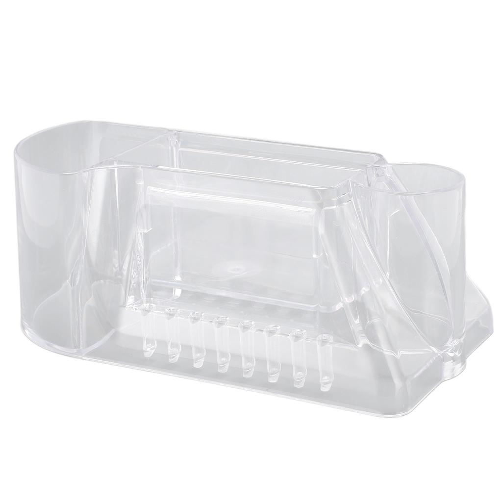 Nail Drill Holder Nail Drill Machine Bits Manicure Tools Storage Box Transparent Multifunctional Professional Nail