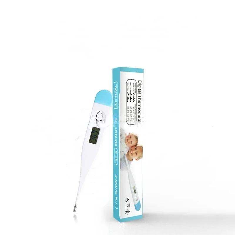 Цифровой термометр для младенцев, детей и взрослых подмышками Электронный термометр для полости рта, тела, головы, лихорадка, здоровый уход