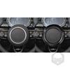 Real Carbon Fiber Car Accessories Driver Wheel Cover Trim For MINI COOPER F54 2015+ F55 2015+ F56 2014+ F57 2016+ F60 2017+