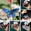 Butterfly Suncatcher Hanging Pendant with Lanyard Easy To Hang Indoor Outdoor Window Sun Catcher Butterfly Decoration