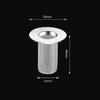 Stainless Steel Floor Drain Filter Mesh Kitchen Sink Anti-clog Filter Bathroom Hair Catcher Enduring Shower Leak Net Strainer