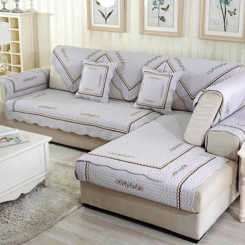 Нескользящая хлопковая корейская диванная подушка, ткань, художественная комбинированная кожаная подушка на четыре сезона, зимняя подушка для дивана, полотенце