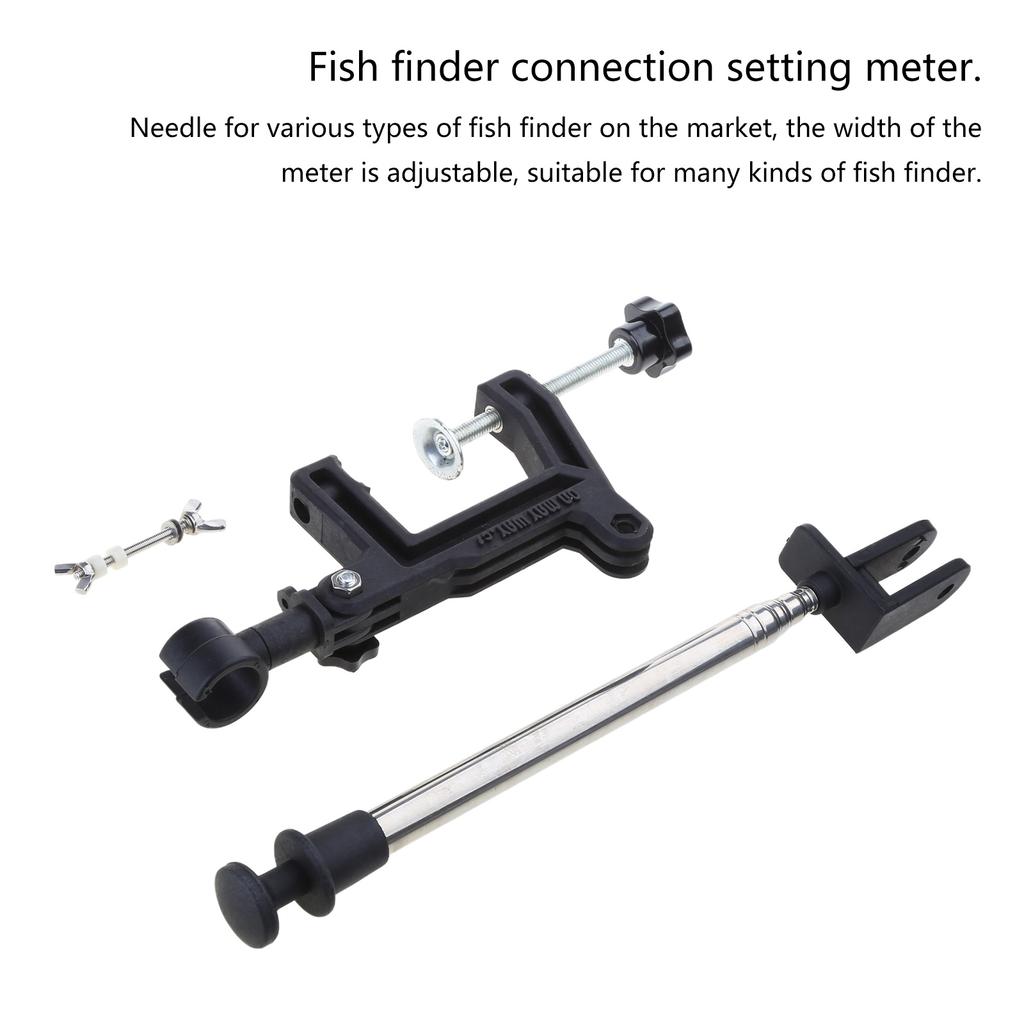 Fishing Finder Mount Support Rack Transducer Bracket Fishfinder Rack Stand Fish Finder Base Kayak Hardware Part