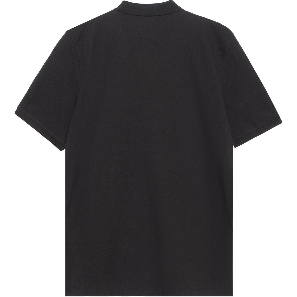 Polo Ralph Lauren SS22 Men Printed Solid Short Sleeve Polo Shirt Black 710697457-007