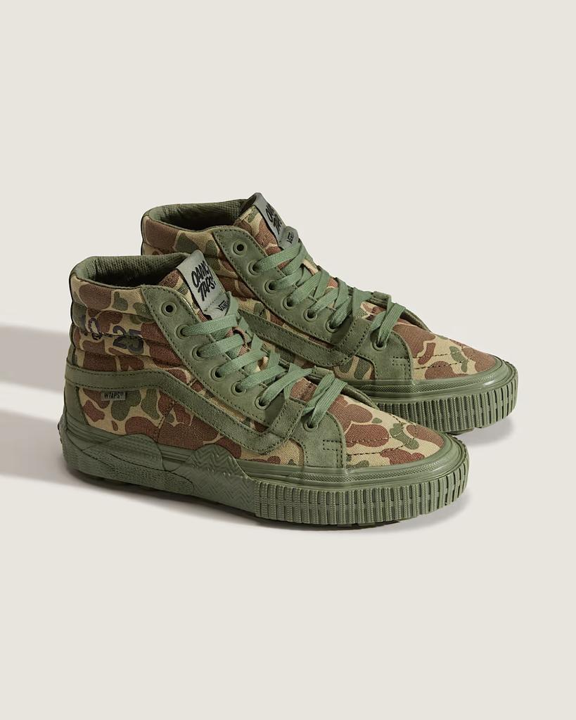 VN000MYGDP0 WTAPS OAMC OTW by Vans Sk8-Hi GL Lug Утиный Камуфляж (Мужской)