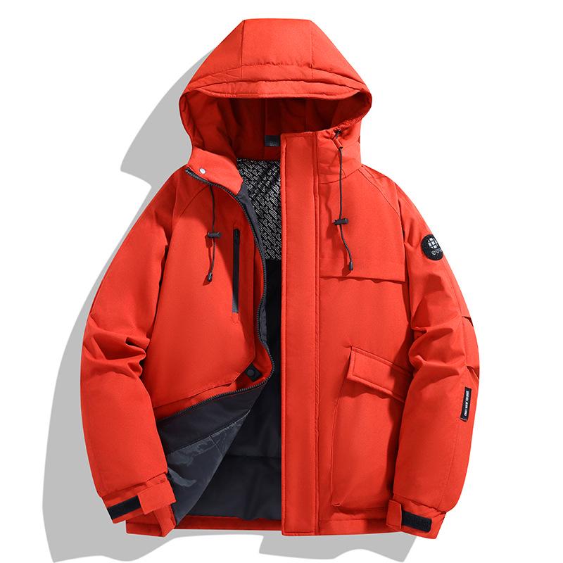 Unisex Winter Graphene Ski Jacket: Windproof, Waterproof, Padded, Cotton Outerwear for Couples