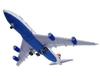 3D Сборная Бумажная Модель Самолета Airways Boeing (Британский 747-400 Масштаб 1/144)