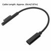 15V TypeC Female Cable for for Microsoft Surface Pro 3/4/5/6 Tablet Charging