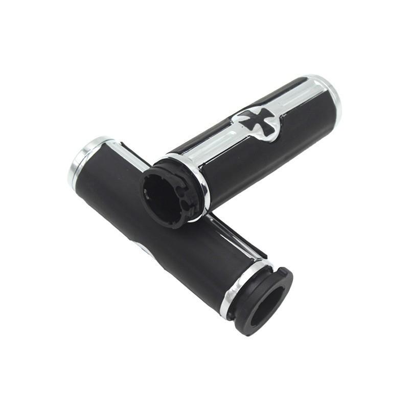 Aluminum Throttle Grip Covers Harley XL883 XL48 XL1200 Softail Fat Boy Road King VRod Handlebar Accessories