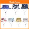 Детская солнцезащитная шляпа рыбака с очаровательным мультяшным принтом, подходит для всех сезонов, от Yuhua