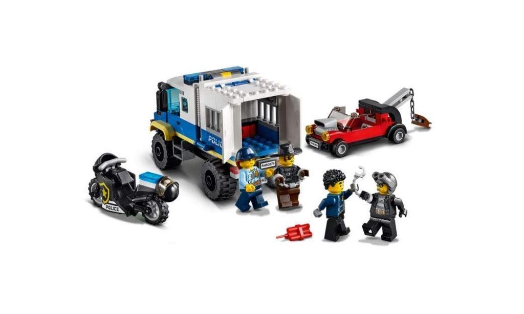 LEGO City Thief Convoy 60276 Toy Block Present Police Detective Vehicle Vehicle Мальчики Девочки Возраст 5+