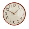 12 Inch Wooden Wall Clock Silent Non Ticking Wall Clock Battery Operated Round for Kitchen Home