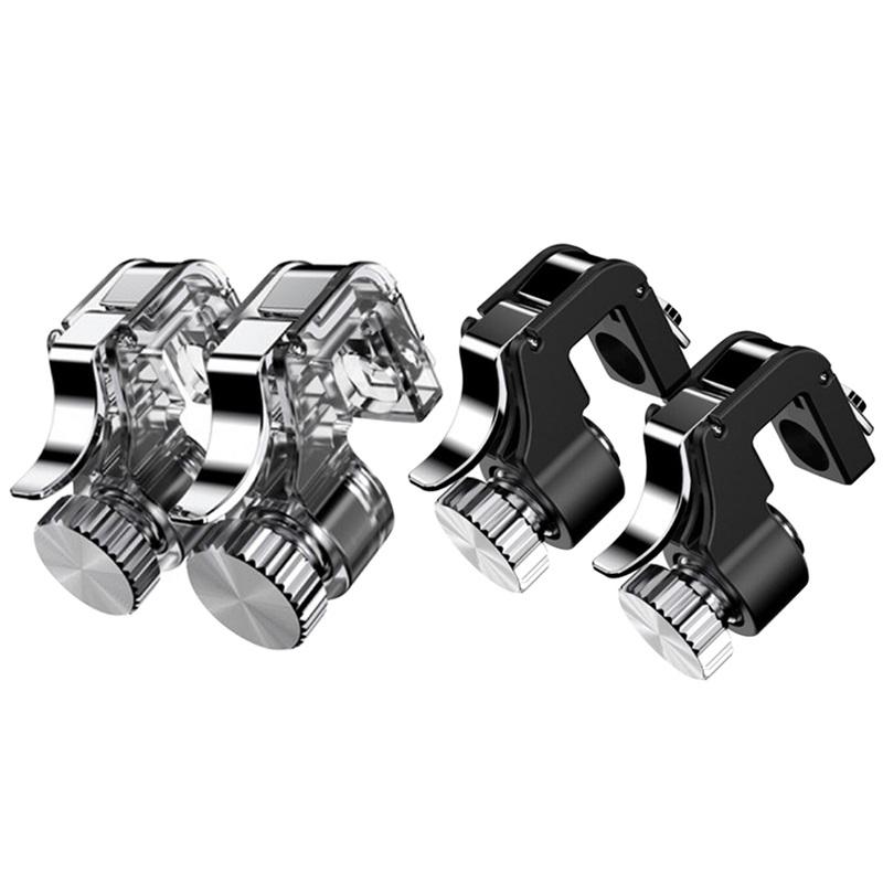 Металлический смартфон, мобильный игровой триггер для мобильного геймпада PUBG, кнопка огня, клавиша прицеливания L1 R1 Shooter