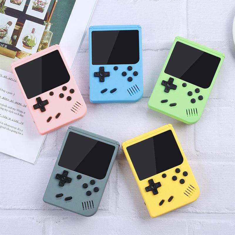 Игровая консоль Macaron с двумя игроками, 400-в-1, портативная - Идеальный подарок, мини-консоль, портативная, классические ретро-игры, аркада