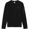 Sportswear Tech Fleece Crew Sweatshirt Black Men Tops CU4505-010