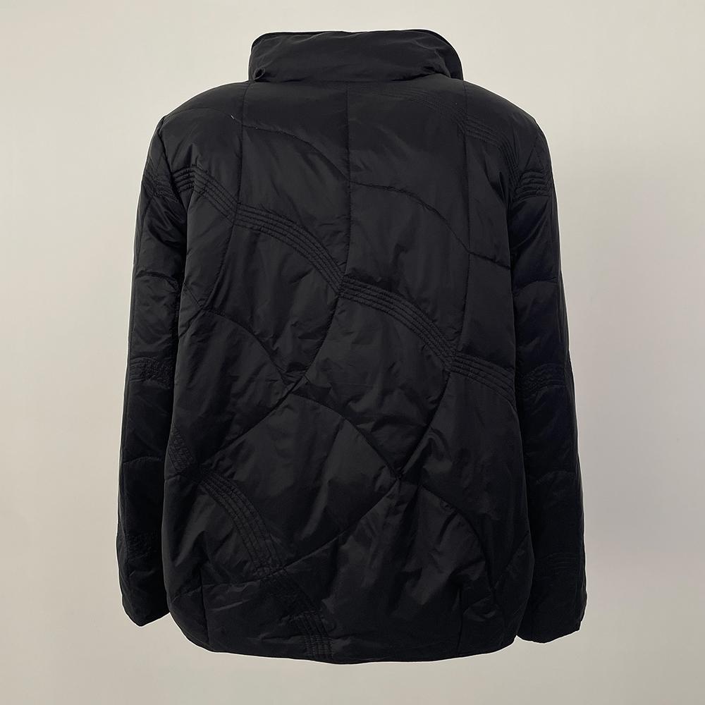 OFTBUY Осенне-зимнее пальто Теплая пуховая куртка Женская короткая куртка с воротником-стойкой 90% Белый утиный пух Свободная повседневная универсальная пуховая куртка