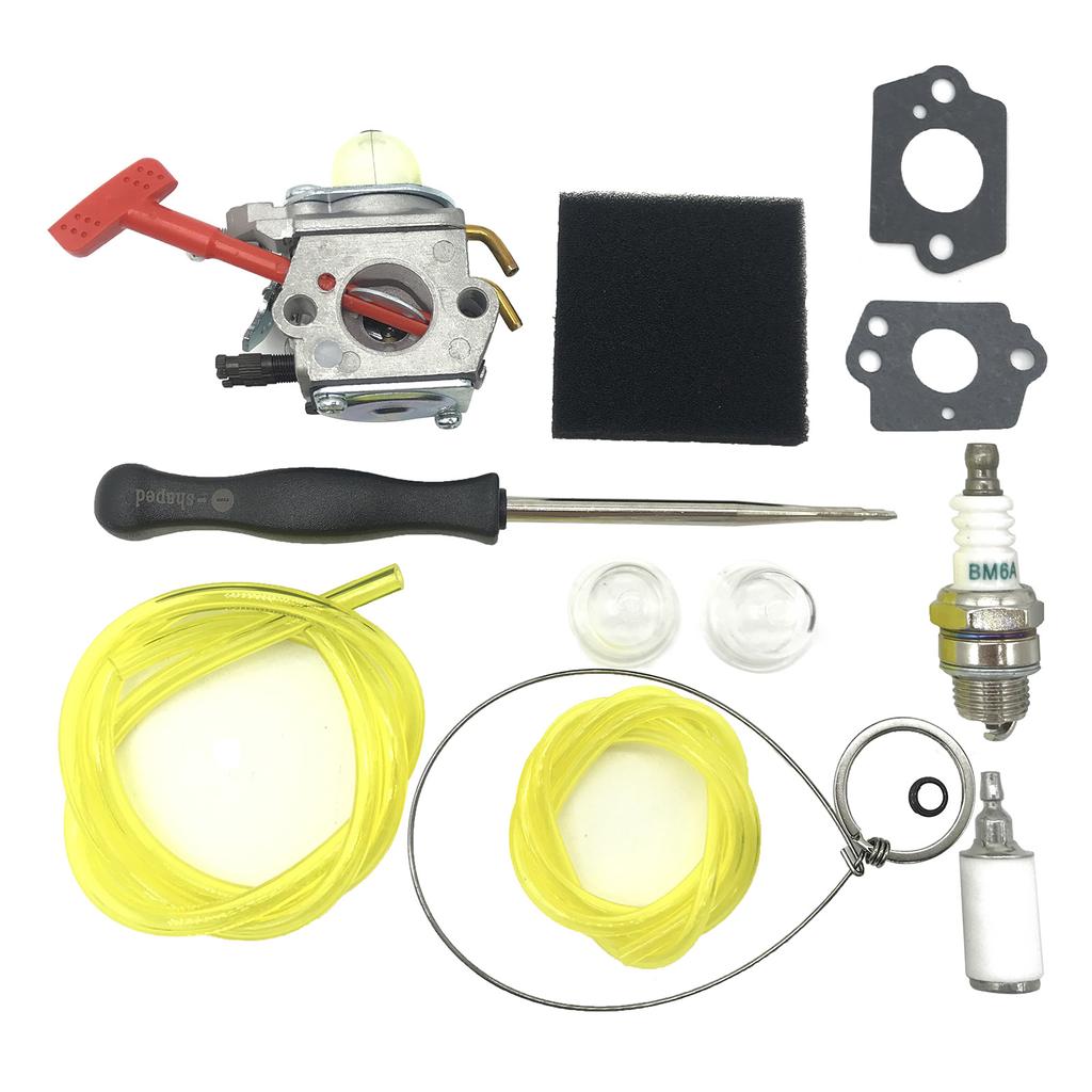 Карбюратор с топливной магистралью, топливным фильтром, инструментом для регулировки воздушного фильтра, совместимым с триммерами RY252CS RY251PH 75306258A