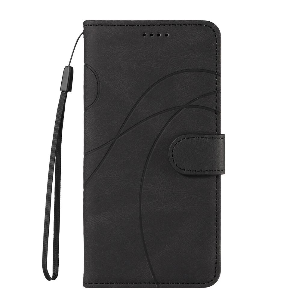 G 84 54 14 Flip Magnetic Cards Solt Wallet Leather Case for Motorola Moto G84 G54 G32 G14 G73 G13 G23 G53 Curved Lines Book Kickstand Holder Cover