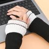 Korean Style Half Shirt Detachable Fake Cuffs Lace Mesh Fake Flared Sleeves False Cuffs Sweater Blouse Wrist Warmers
