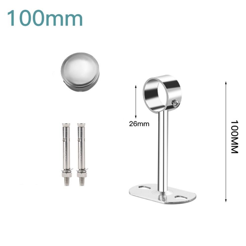 Держатель для одежды Конец стержня Опоры Штанга для одежды Фланец для вешалки Держатель для одежды Штанга для одежды