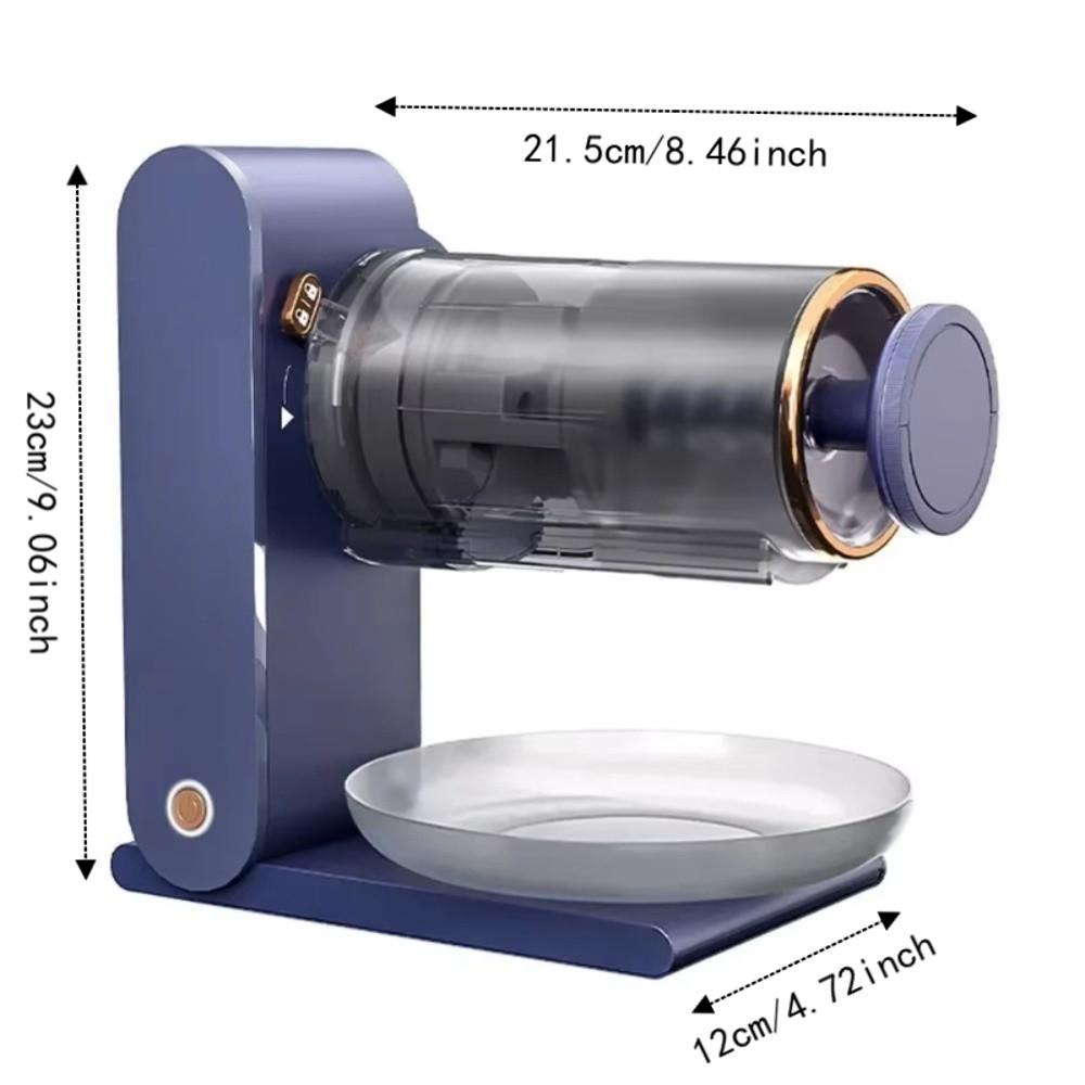 Wireless Ice Crushing Machine with Tray Ice Shaver Multi-purpose Ice Crusher Drink Shop