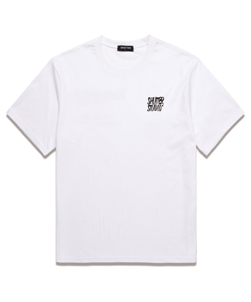 SHIRTER Glory St. Футболка с коротким рукавом (Srts206) Белый_Черный