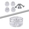 Mirror Wall Hanging Fixing Kit Glass Bracket Mirror