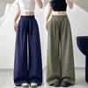 2025 Women's American-Style Wide-Leg Sweatpants: Loose, Relaxed, Korean-Inspired Casual Autumn Wear